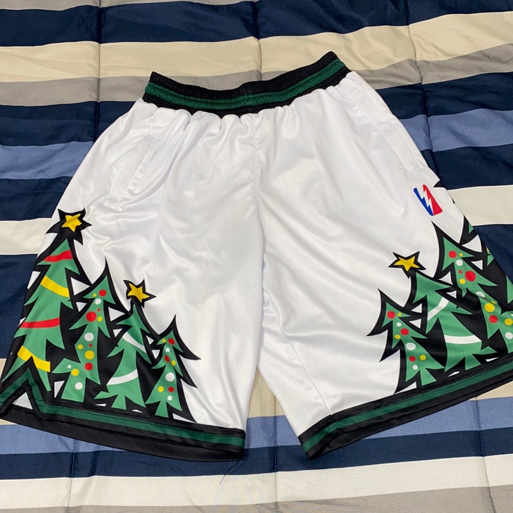 Basketball Shorts TimberWolves Christmas Themed